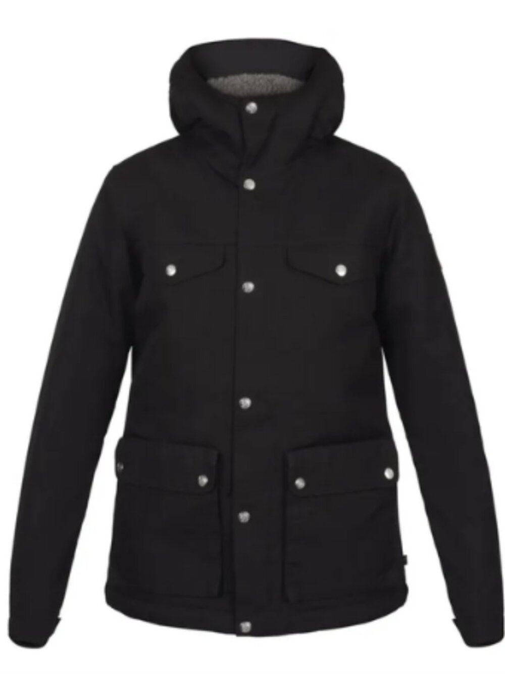 Fjällräven Greenland Winter Parka W Black G-1000 Fleece Lined M